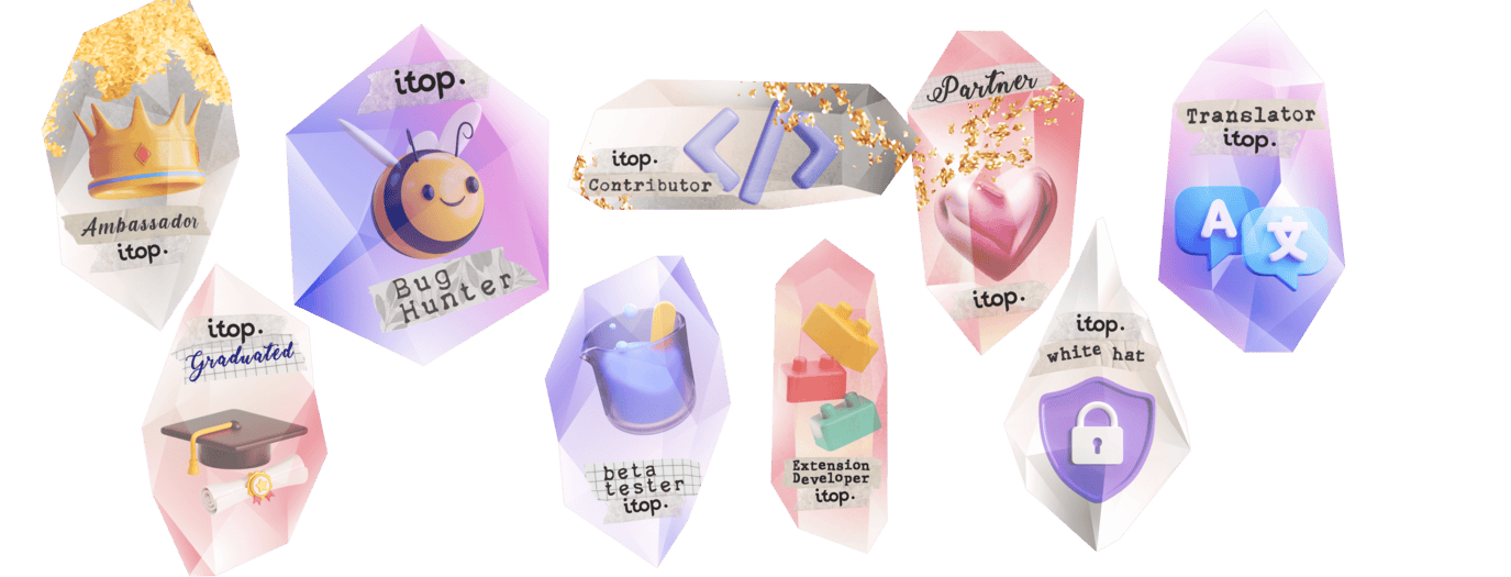 iTop stickers